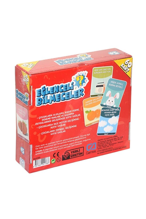 Ca Eğlenceli Bilmeceler 5103 - 4