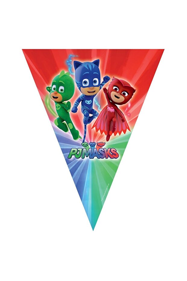 Pj Masks Flag Triangle Flag Set