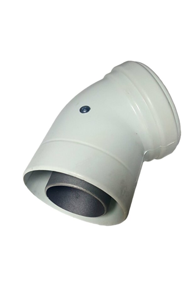 45 Derece Hermetik Kombi Baca Dirsek - 2