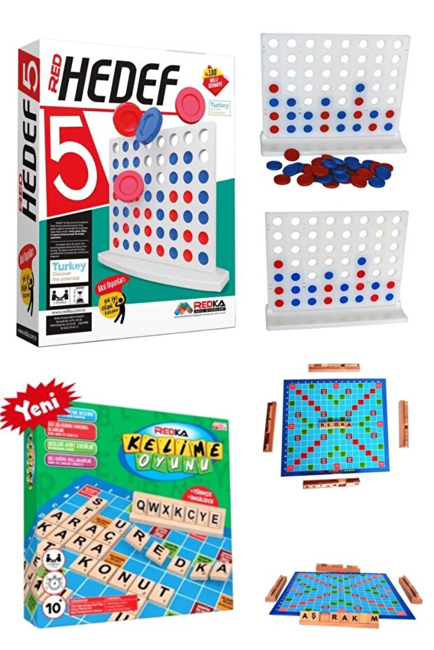 Word Game Target 5 Set of 2