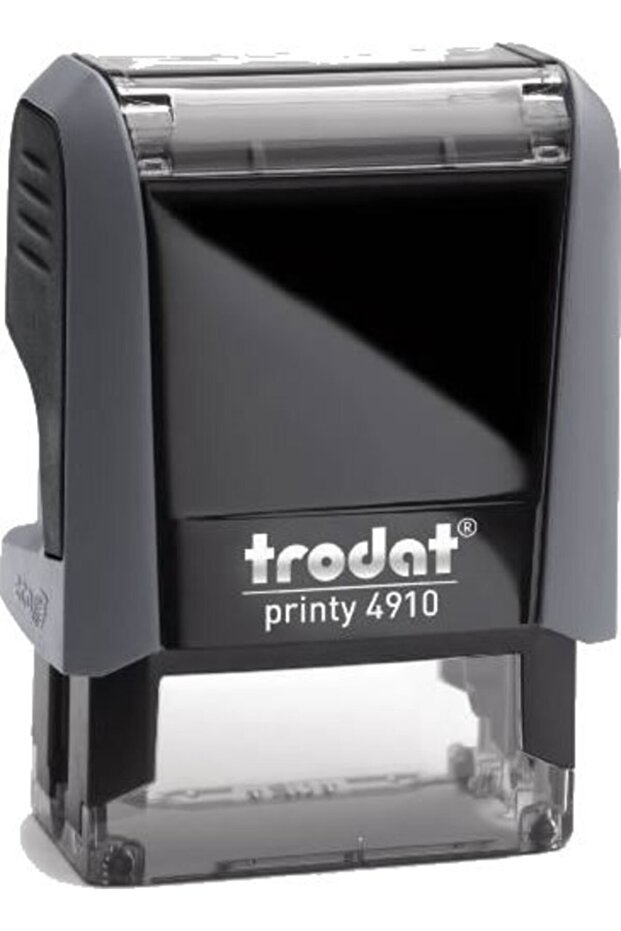 4910 Gray Body Blue Felt Stamp (Please Send the Text to Be Printed from the Questions)