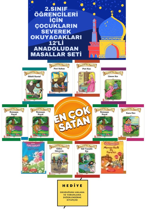2. Set of 12 Stories for Our Colorful Children to Read for 3Rd and 4Th Grade Students