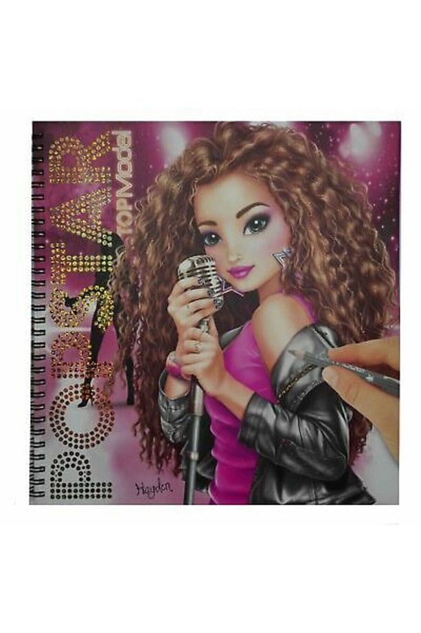 Topmodel Colouring Book Popstar - 1