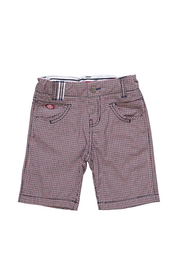 Erkek Bebek Kumaş Şort Bermuda - 1