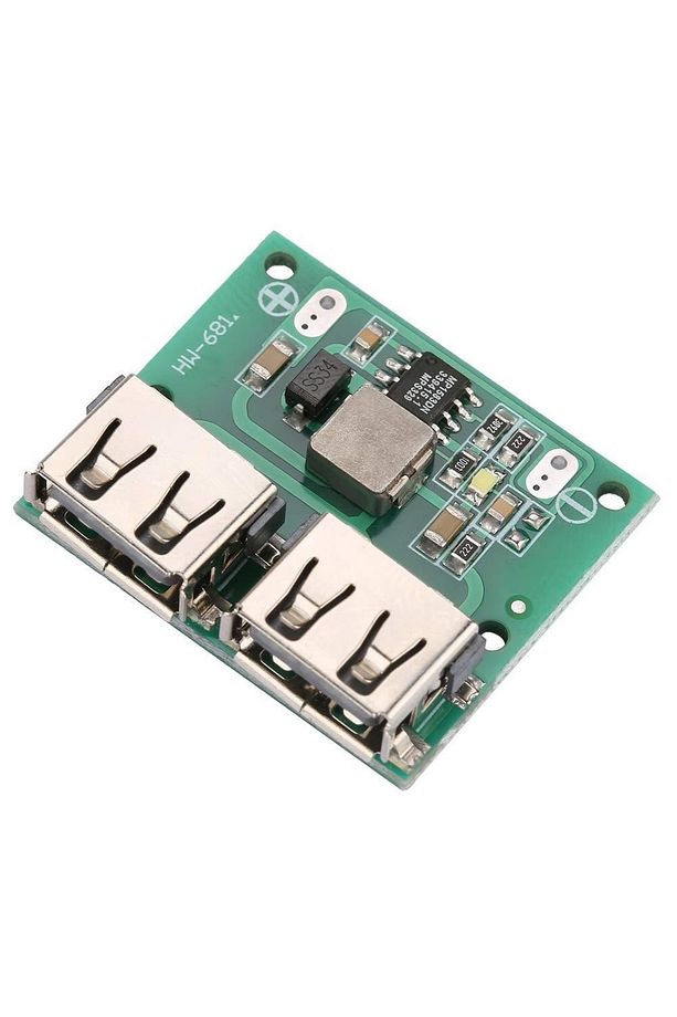 Çift Usb Çıkışı 9v 12v 24v To 5v 3a Dc-dc Step Down Şarj Modülü - 1