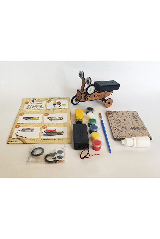 Kendin Yap Taktuk Robot Eğitici Oyuncak Stem Seti - 7