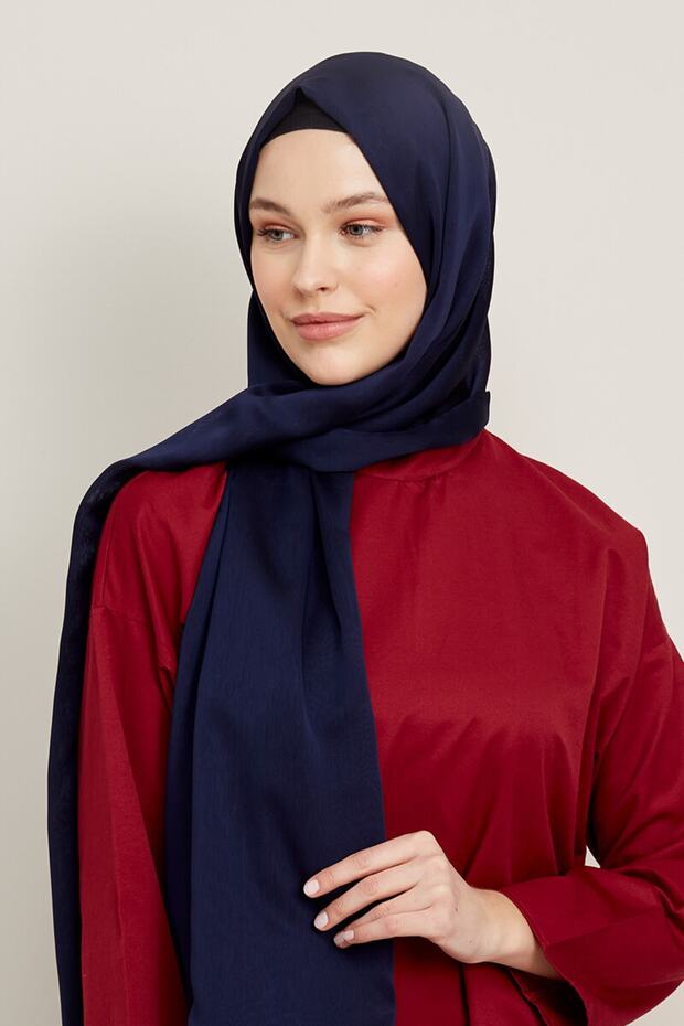 Janjan Şifon Şal Çift Kat - 1