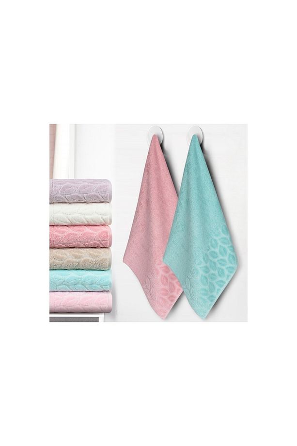 Hazal Banyo Havlusu 90x150 Gül Kurusu - 2
