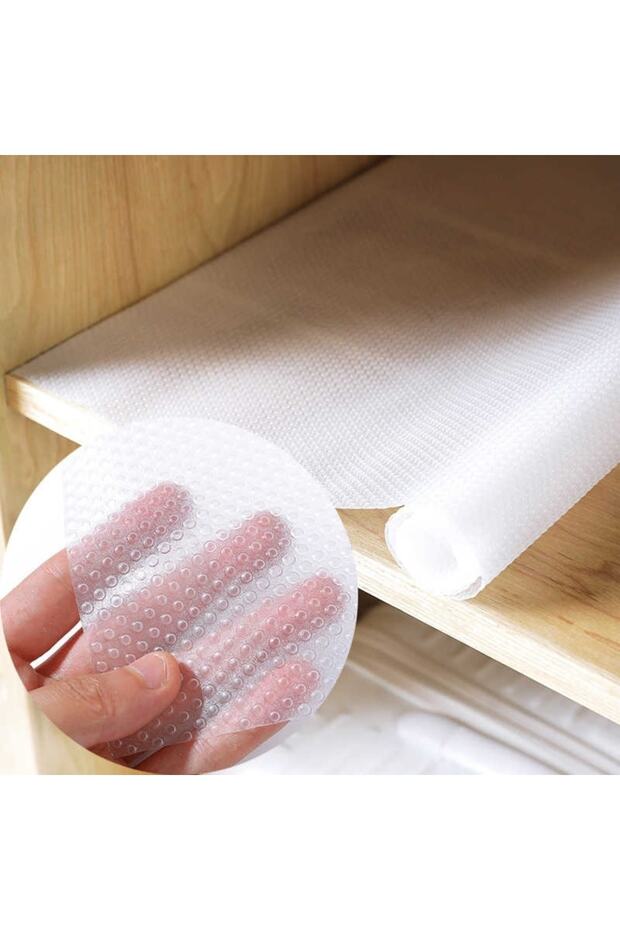 Transparent Non-Slip Eva Shelf Cover with Studs 45cm X 2meters