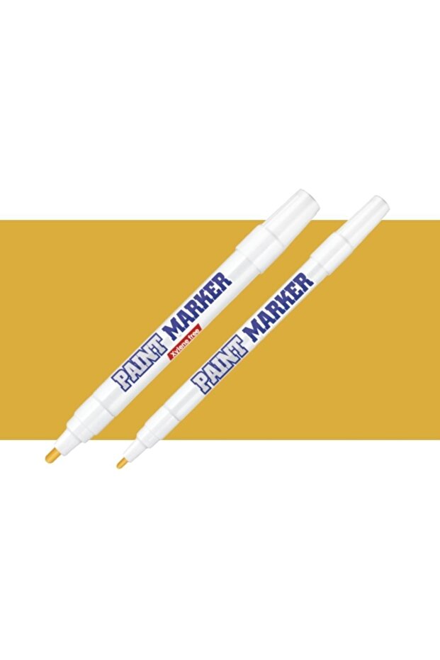 Paint Marker Pen Set of 2 Gold