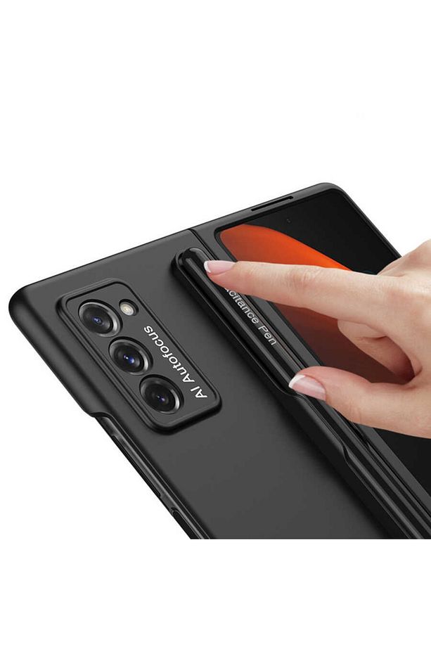 Galaxy Z Fold 2 Uyumlu Kalem Yuvalı Kılıf + Kapasitif Dokunmatik Kalem - 7