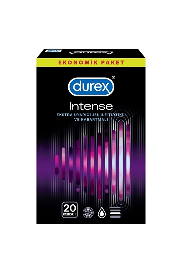 Durex Intense Prezervatif 20'li - 1