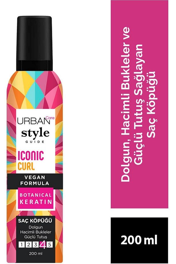Style Guide Saç Köpüğü Iconic Curl 200 Ml - 1