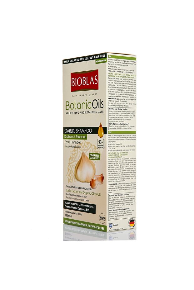 Botanic Oils Sarımsak Şampuan 360 ml - 6