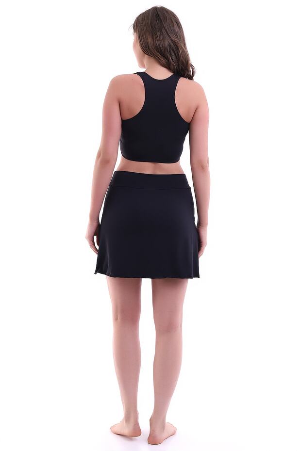 Şort Etekli Badi Bikini ,moon Sand - 5
