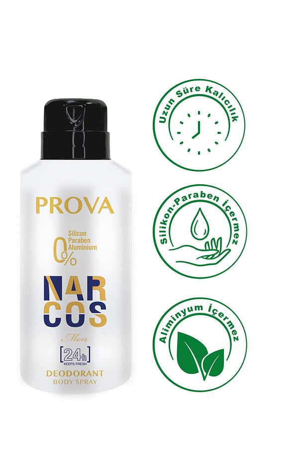 Narcos Edp Erkek Parfüm 120 ml Ve Deodorant 150 ml  3 Adet - 4