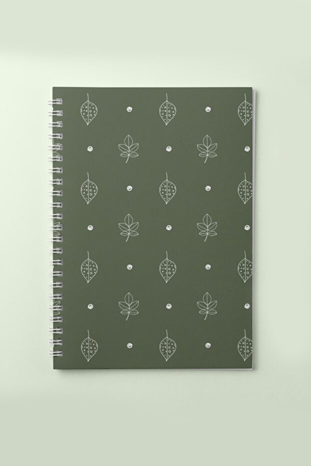 دفتر ملاحظات حلزوني مقاس A5 (15x21 سم) - 1