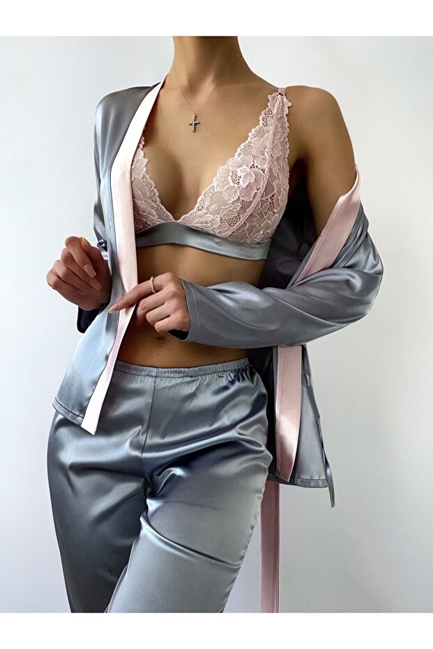 Σετ Πιτζάμες Bustier - 4