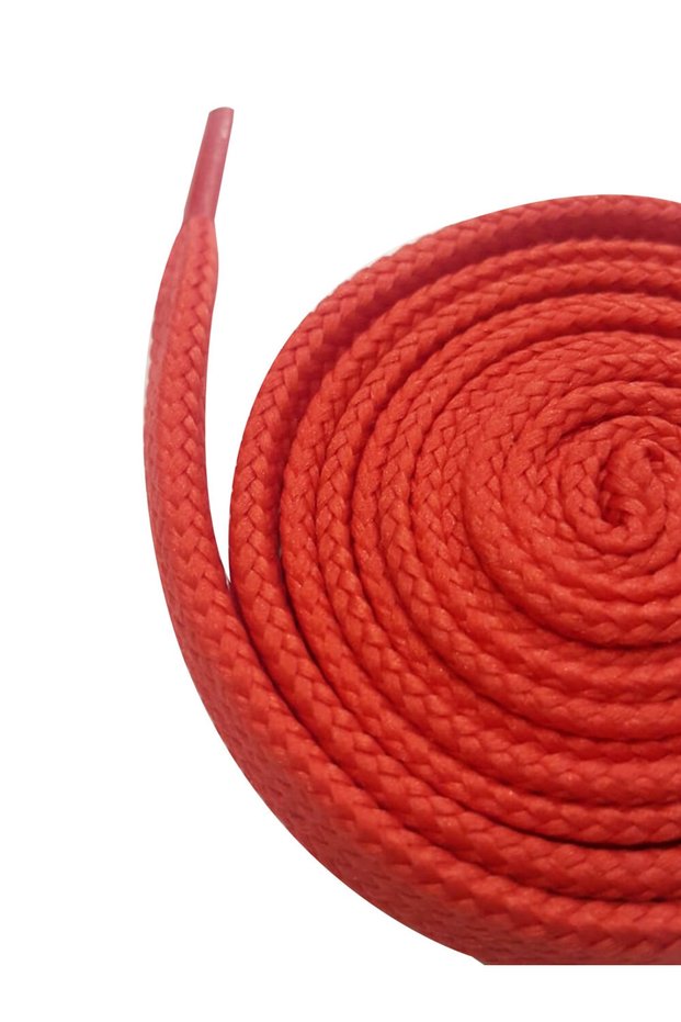 Orange Flat Shoelaces Cm-052-2