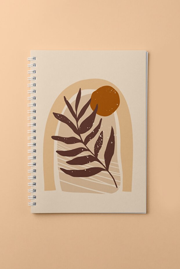 دفتر ملاحظات حلزوني مقاس A5 (15x21 سم)