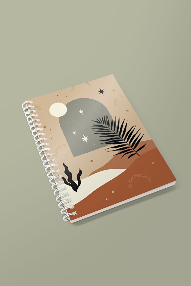 دفتر ملاحظات حلزوني مقاس A5 (15x21 سم) - 3