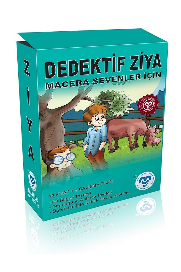 Mutlu Yayınları Macera Sevenler Için Dedektif Ziya (10 Kitap + 2 Çalışma Kitabı) - 1