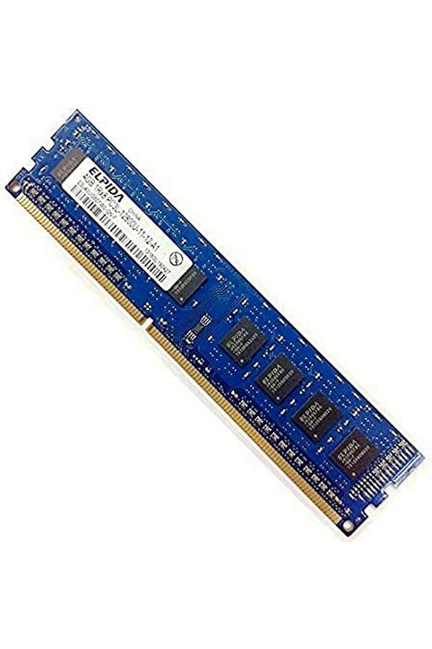 Elpida 4gb Ram Masaüstü Için Ebj40ug8efw0-gn-f Ddr3 Pc3l-12800u 1600mhz 1rx8 Cl11 Kutusuz Ürün - 1