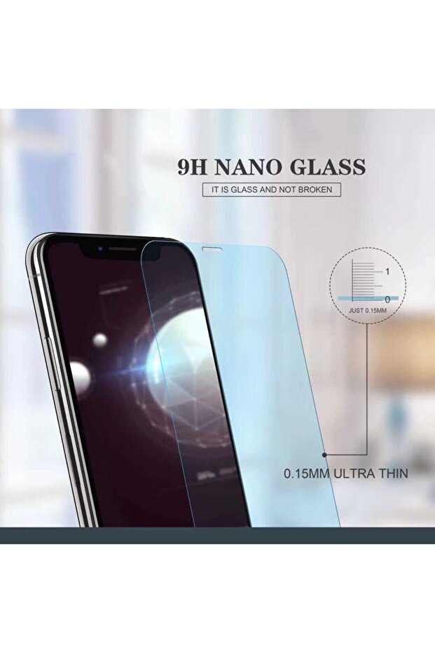 واقي شاشة باور نانو متوافق مع آيفون X - 7