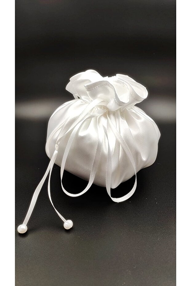 Satin Bridal Jewelry Pouch