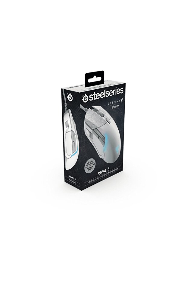 Rival 5 Destiny 2 Edition Gaming Mouse Beyaz - 4