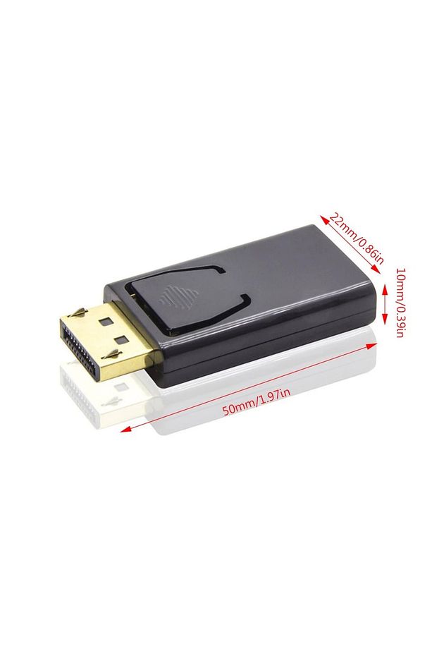 Display Hdmi Çevirici Displayport To Hdmi Adaptör Display In Vga Out Dp Vga Display Erkek Hdmı Dişi - 6