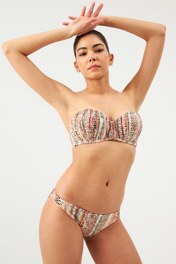 Straplez Double Push-Up Bikini Takımı - 2