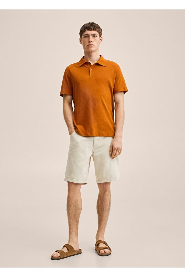 Regular Fit Denim Şort - 2