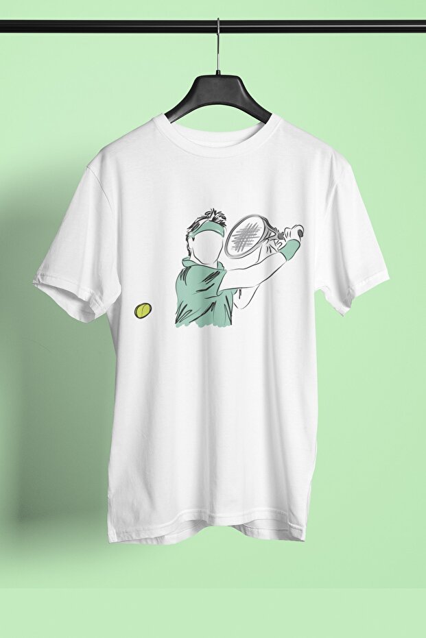 Unisex Federer Slice Tennis T-shirt