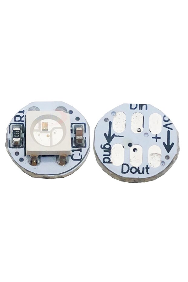 1 Bit Neopixel Ws2812b 5050 Rgb Led Modül 5050 Adreslenebilir Rgb Lamba Kart Full Color - 5
