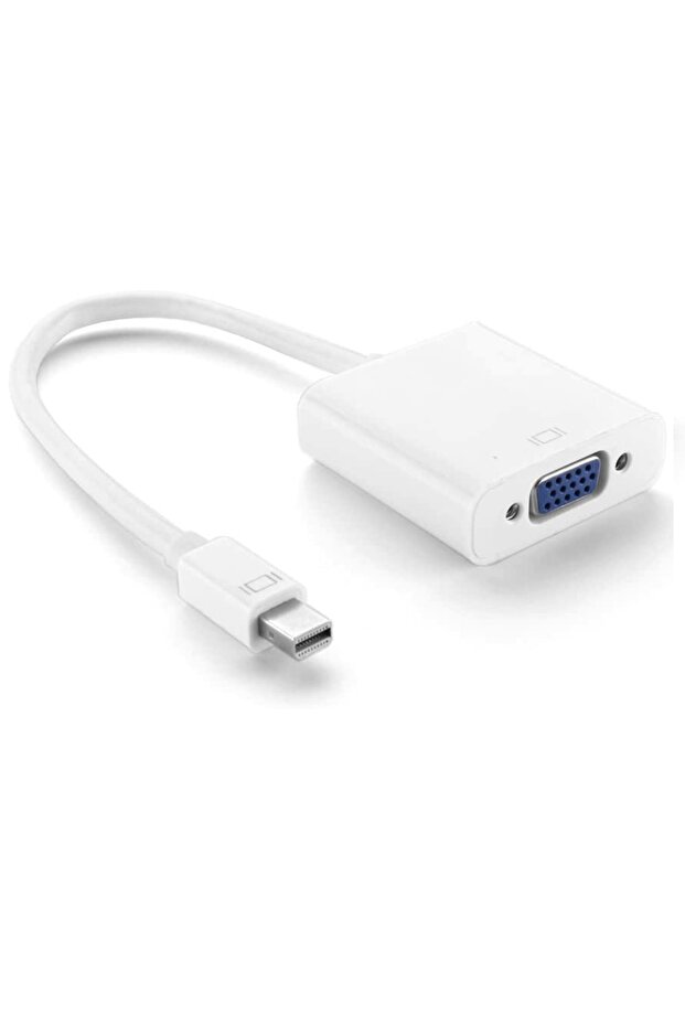 Mini Displayport To Vga Kablo Dönüştürücü Mini Dp Vga Mini Display In Vga Out Converter Thunderbolt - 1