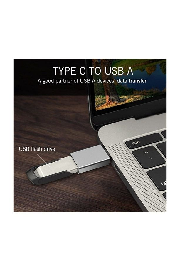 Dr01 Macbook Uyumlu Type-c - Usb 3.0 Otg Usb Flash Driver Klavye Mouse Dönüştürücü Adaptör - 5
