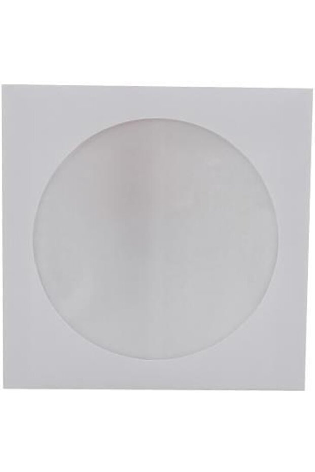 مغلف أقراص مضغوطة - أقراص DVD مع نافذة، عبوة من 100 قطعة - 1