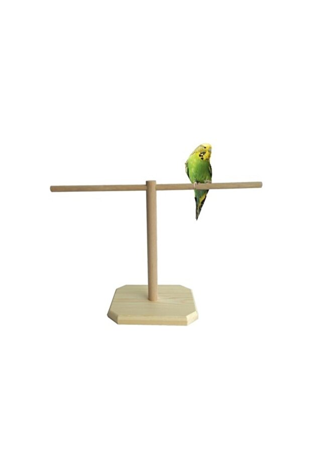 Wooden Budgie Perch