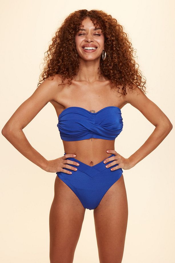Ella Yüksek Bel V Kesim Bikini Tek Alt Sax 229206 - 3