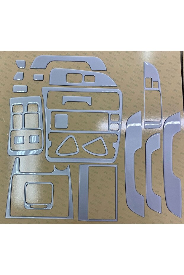 Silver Gray Console Coating Compatible with Toyota Corolla