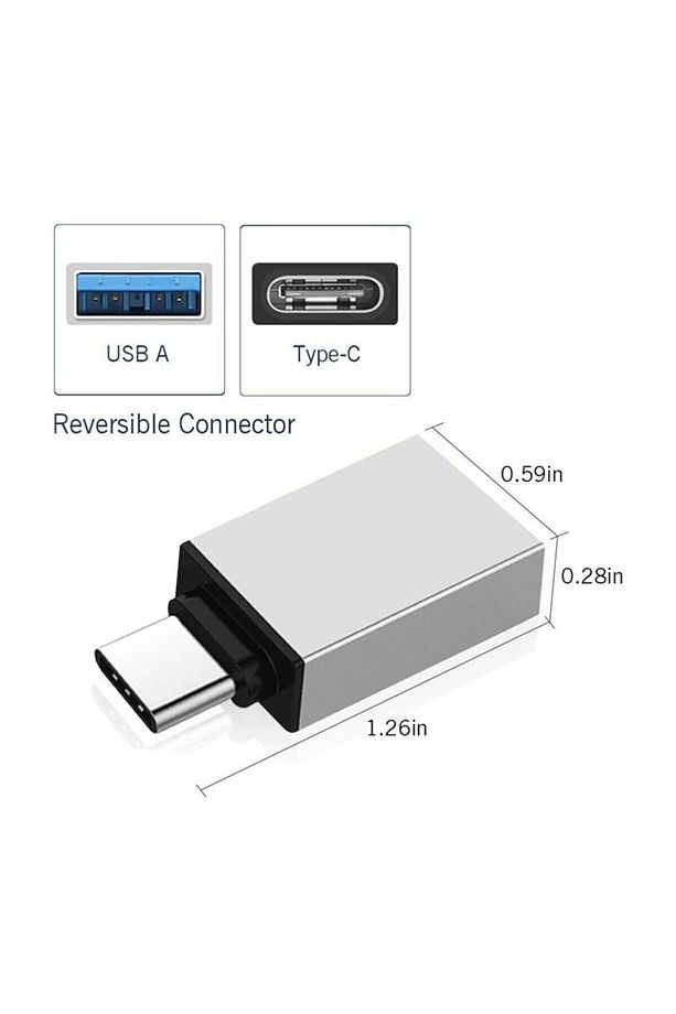 Dr01 Macbook Uyumlu Type-c - Usb 3.0 Otg Usb Flash Driver Klavye Mouse Dönüştürücü Adaptör - 2
