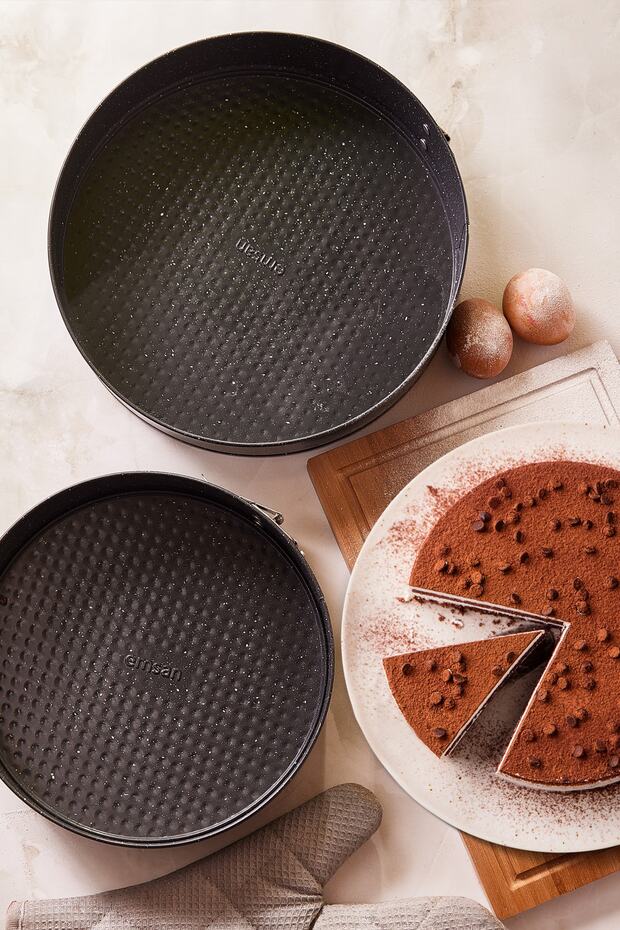 Circle Set of 2 Springform Cake Molds - 5