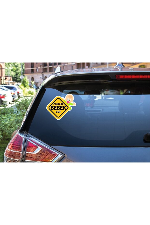 There's a Baby in the Car Car Sticker