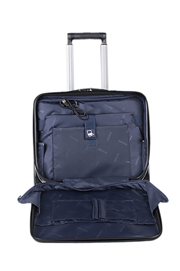 19031 Siyah Abs Pilot Çantası - 4