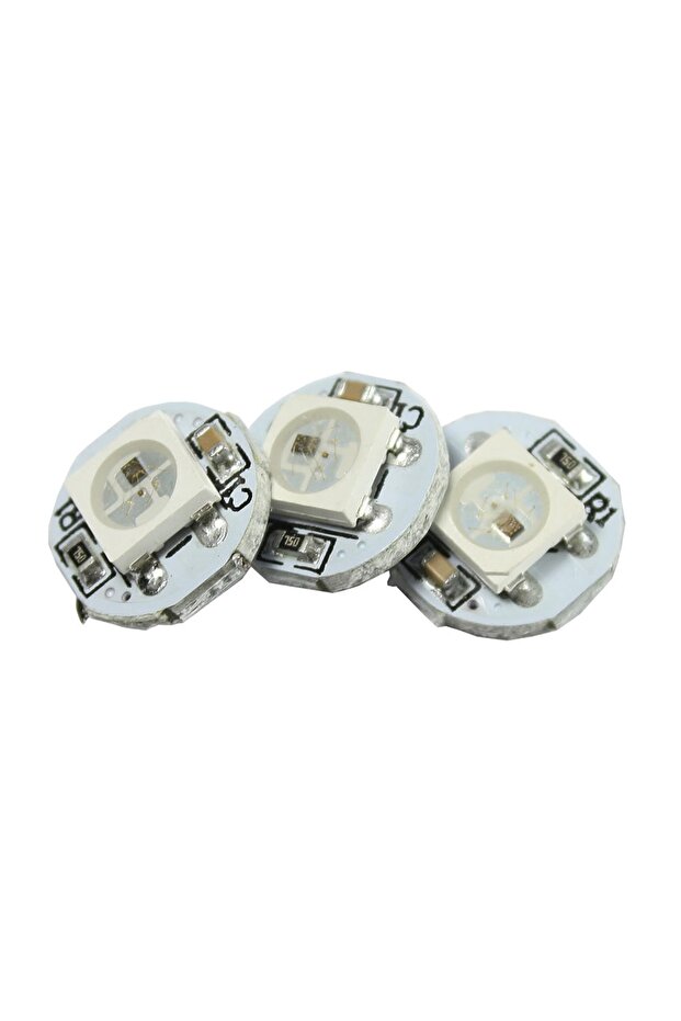 1 Bit Neopixel Ws2812b 5050 Rgb Led Modül 5050 Adreslenebilir Rgb Lamba Kart Full Color - 4