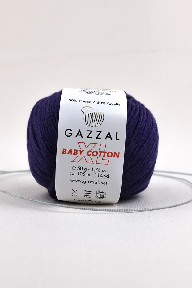 Baby Cotton Xl 50 gr Amigurimi Punch Hand Knitting Yarn Taka Yarn 3440 Xl