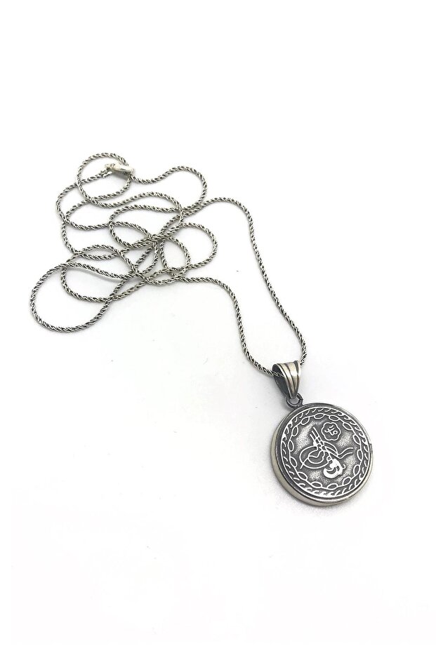 Gümüş Dualı Kolye - 1