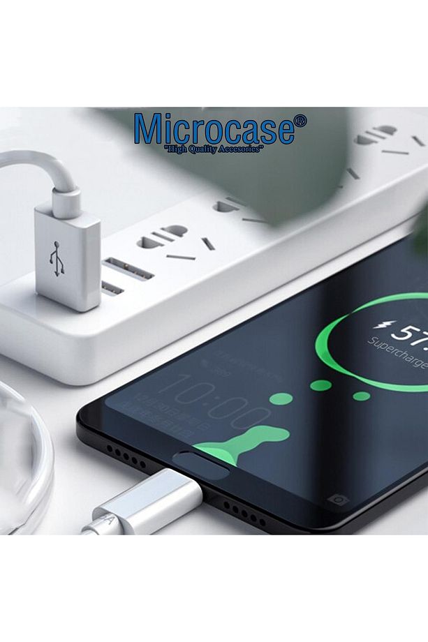 Type-c 5a Hızlı Şarj Ve Data Usb Kısa Kablo - 25 Cm Beyaz Al2712 - 4