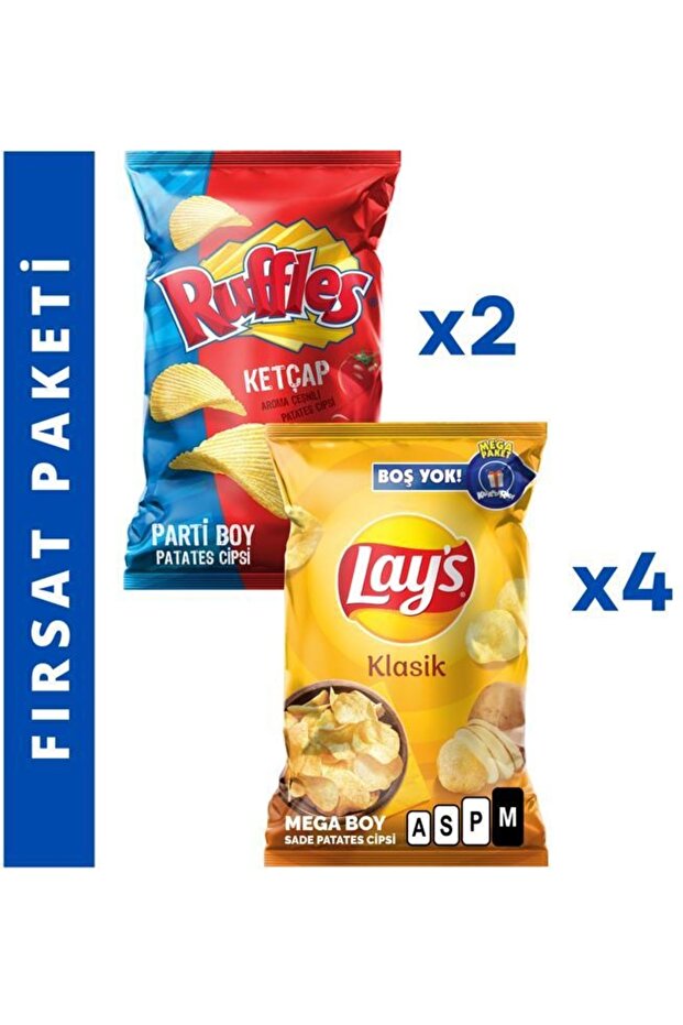 Lay's & Ruffles Cips Paketi - 1